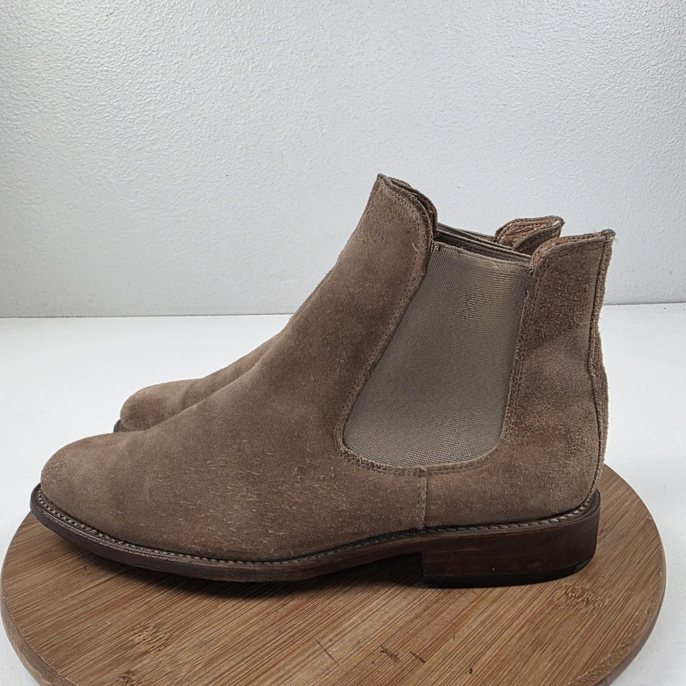 Thursday Boot Company Boots Mens Size 7.5 Brown Suede Chelsea Pull On Ankle